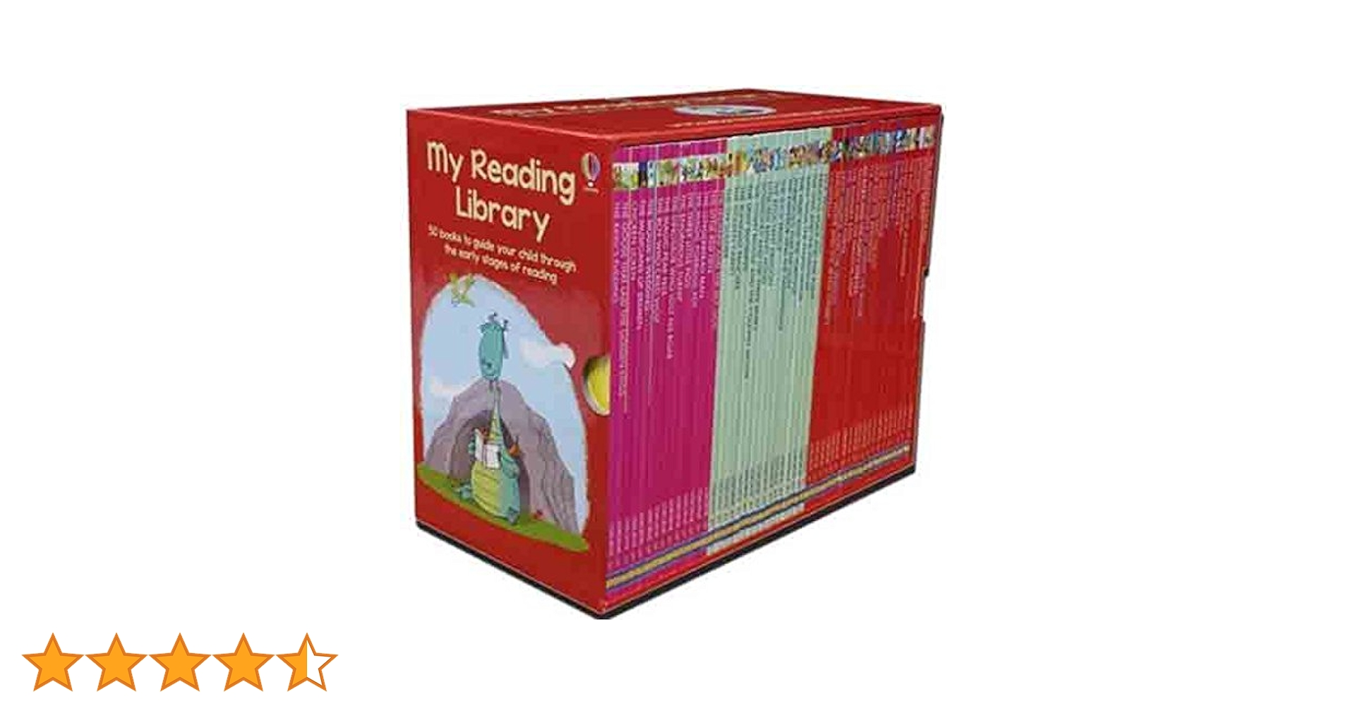 92%新品 My Reading Library 50冊セット Usborne My Reading Library 50 Book Collection Box Set [New Edition